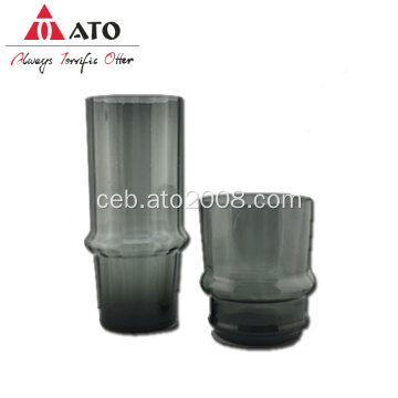 Smoky Grey Glass Botive